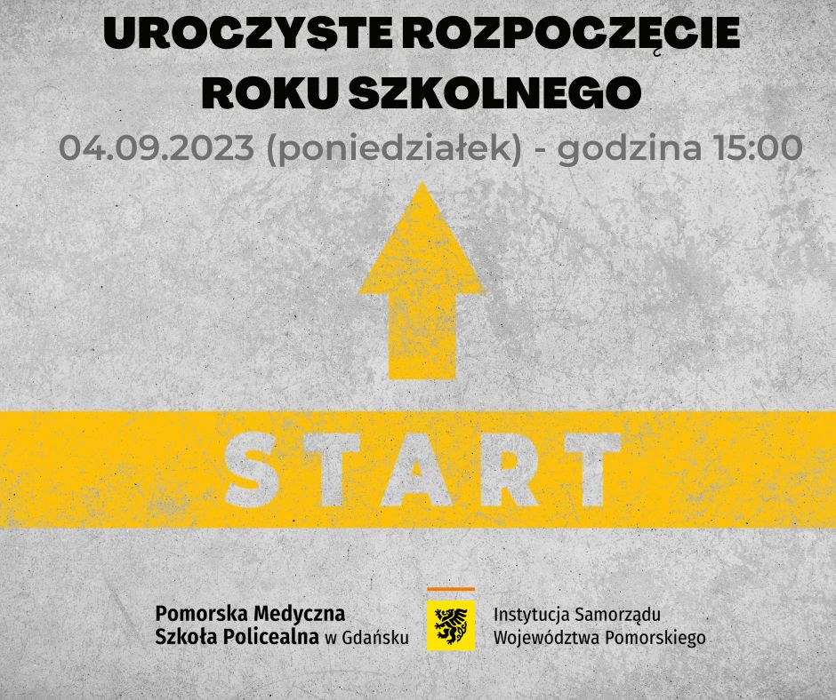 Uroczyste rozpoczęcie roku szkolnego Pomorska Medyczna Szkoła